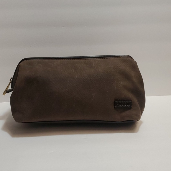 fossil mens toiletry bag